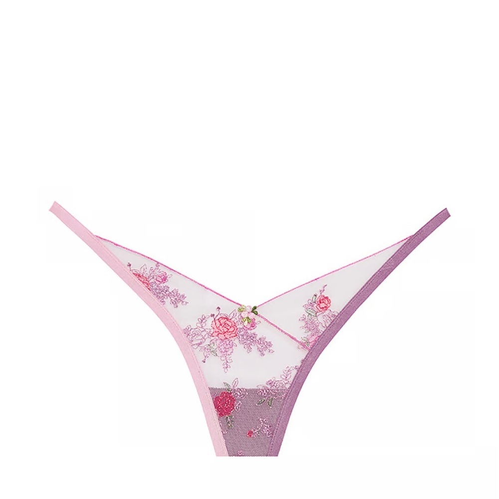 NWOT! For Love and Lemons Rose Bloom String Thong‎